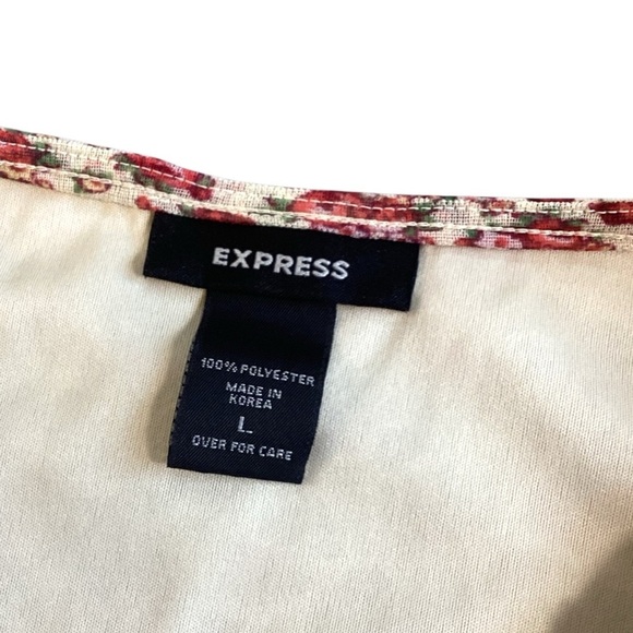 Floral Lace Trim Cami Tank Top Y2K Cottagecore Vintage Style Pink White Large - Picture 2 of 12